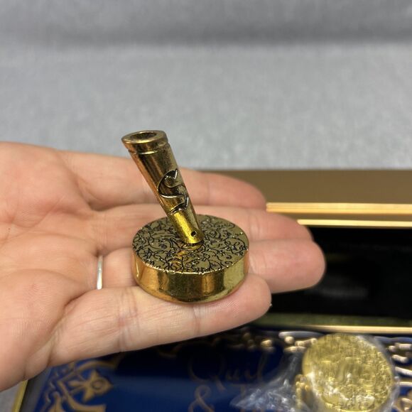 Storybook Cosmetics Quill & Ink Eyeliner Set NEW in Tin - Black with Tools - Picture 11 of 16